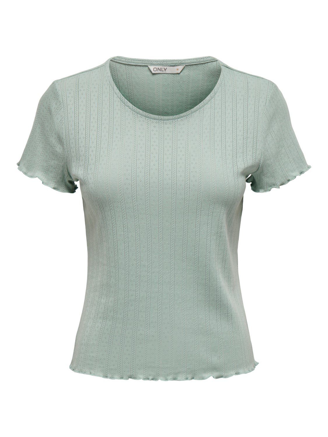 aus 15256154 ONLY T-Shirt Jadeite Baumwolle (1-tlg) ONLCARLOTTA
