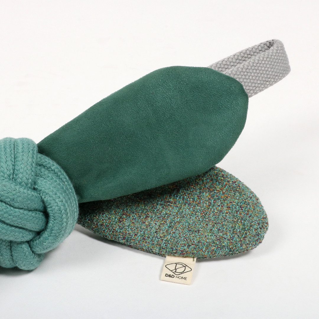 D&D Tiertaue D&D Baumwolll-Spielzeug Jule - blau Maße: 37 x 6,5 x 6,5cm