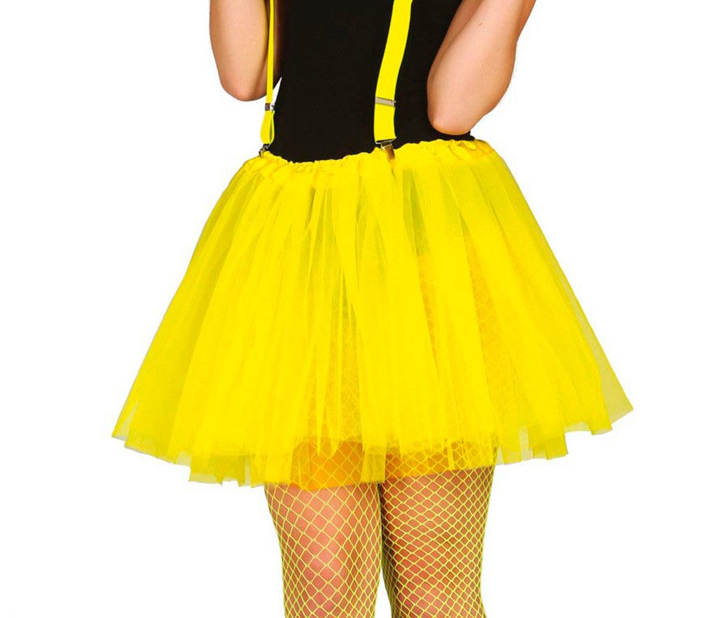 Kostüm Tutu Tüllrock gelb