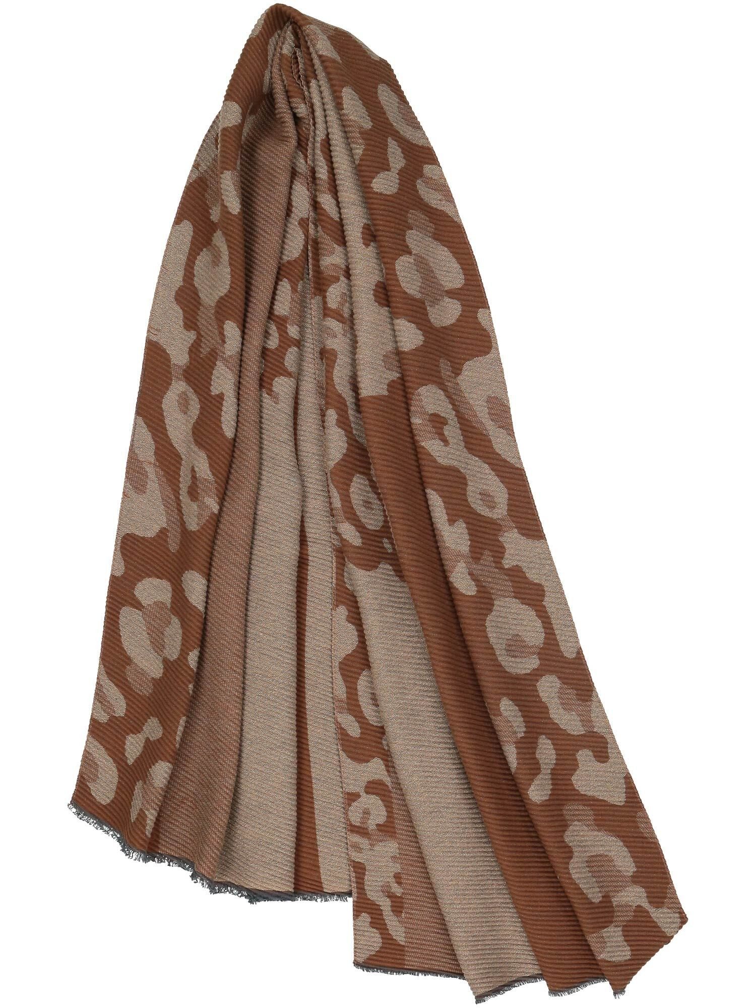 Fraas Modeschal Polyesterschal, (mit Schnittfransen)