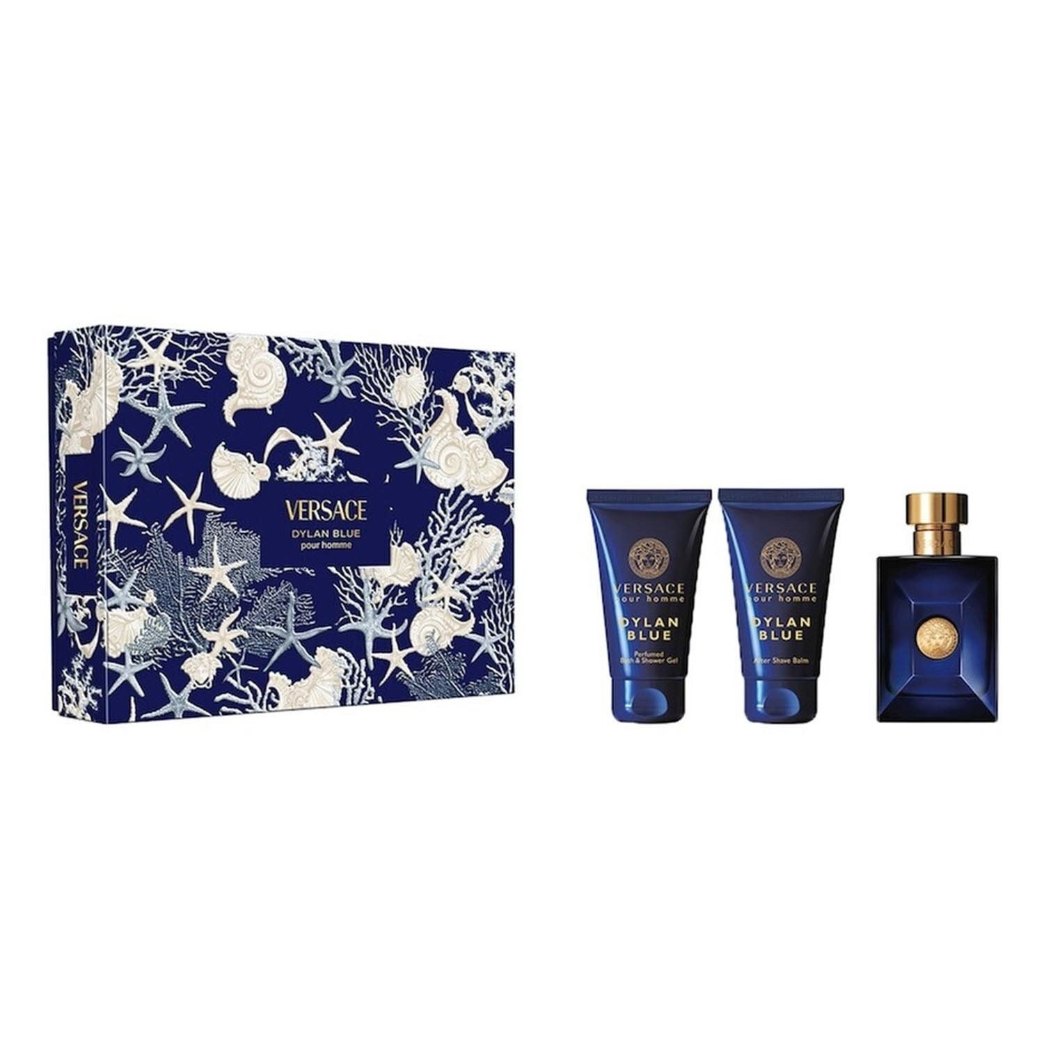 Versace Duft-Set Versace Dylan Blue Pour Homme EdT 50 ml
