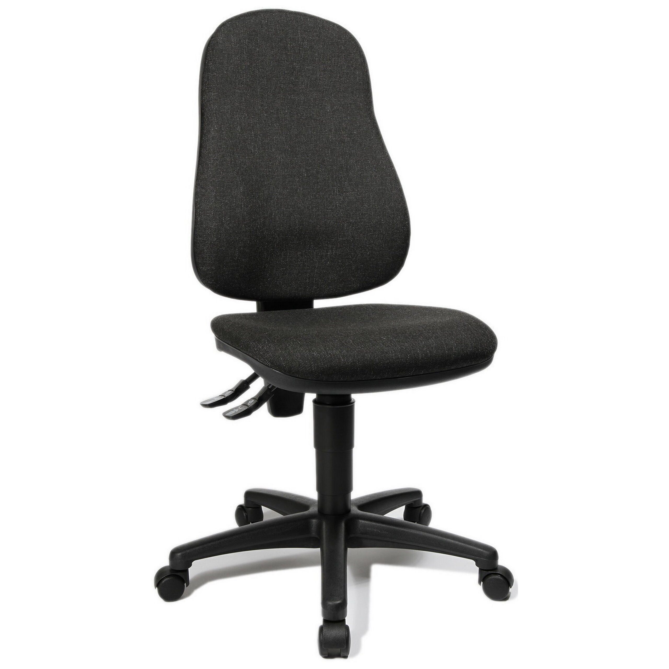 TOPSTAR Drehstuhl Home Office Bürostuhl Point 60 Stoff (1 St), Schreibtischsessel, Drehbarer Schreibtischstuhl