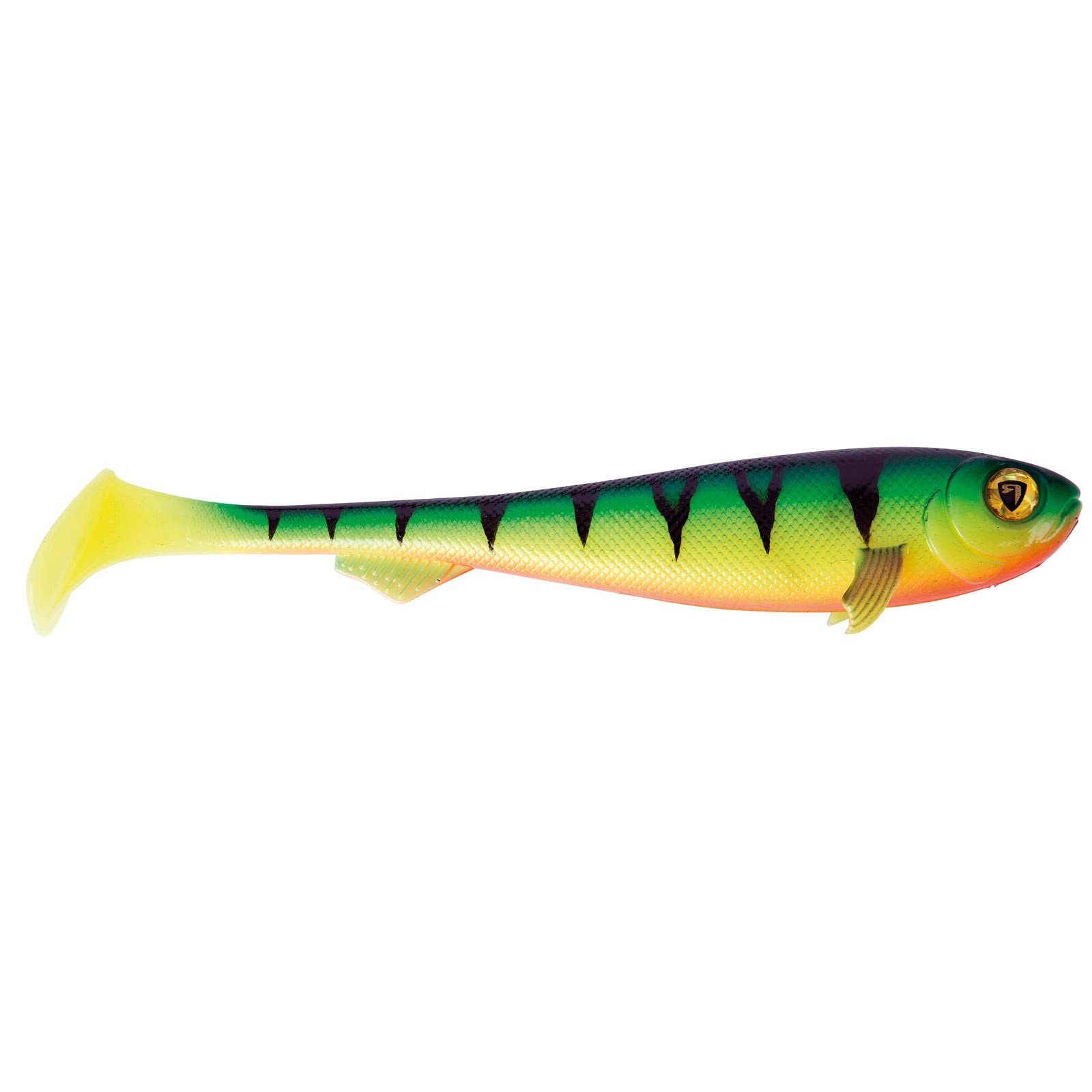 Fox Rage Kunstköder, Super Slick Shad UV 23cm Firetiger Gummifisch