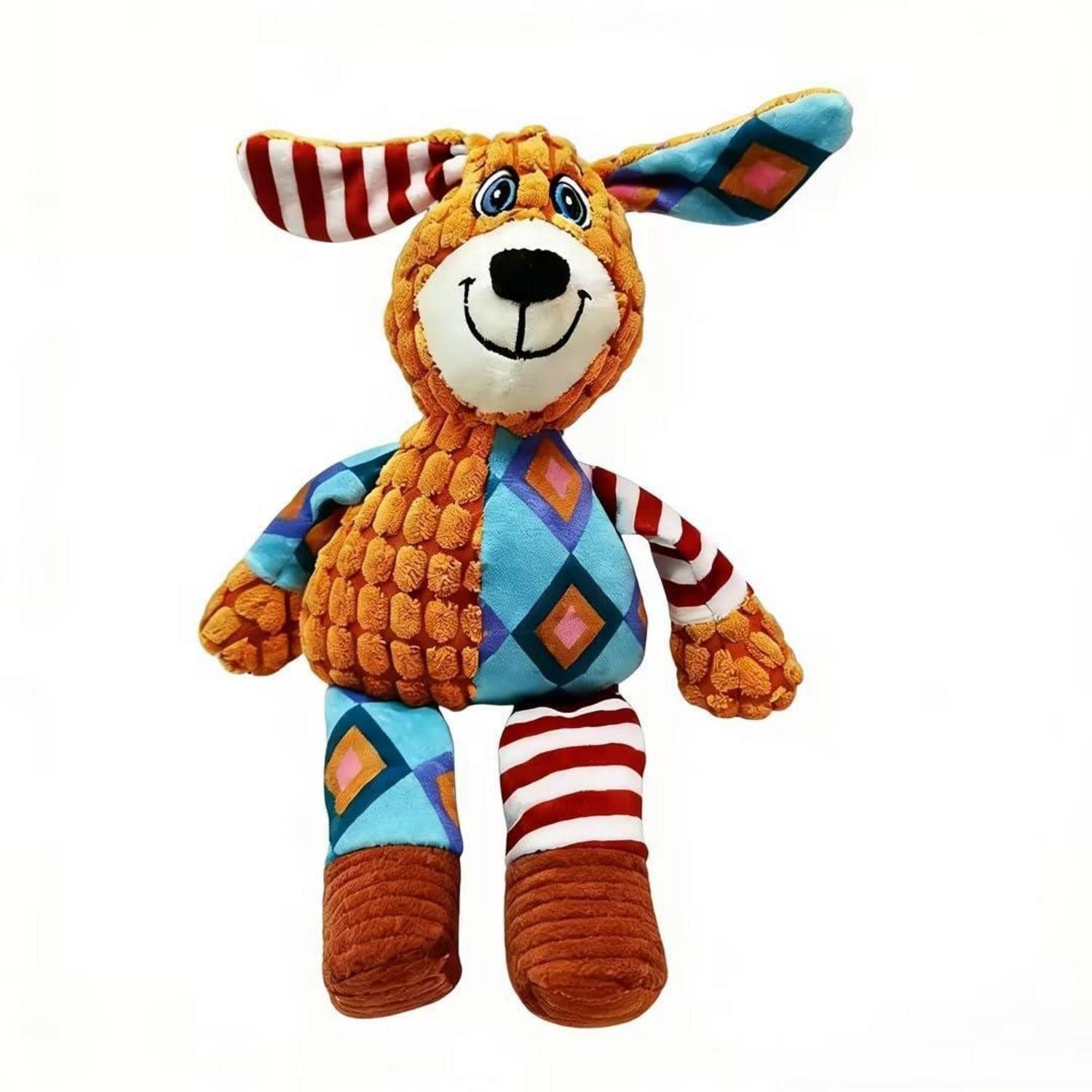 LuxusKollektion Tierkuscheltier Hundespielzeug Plüsch brauner Hund weich waschbar, Textil, (1-tlg)