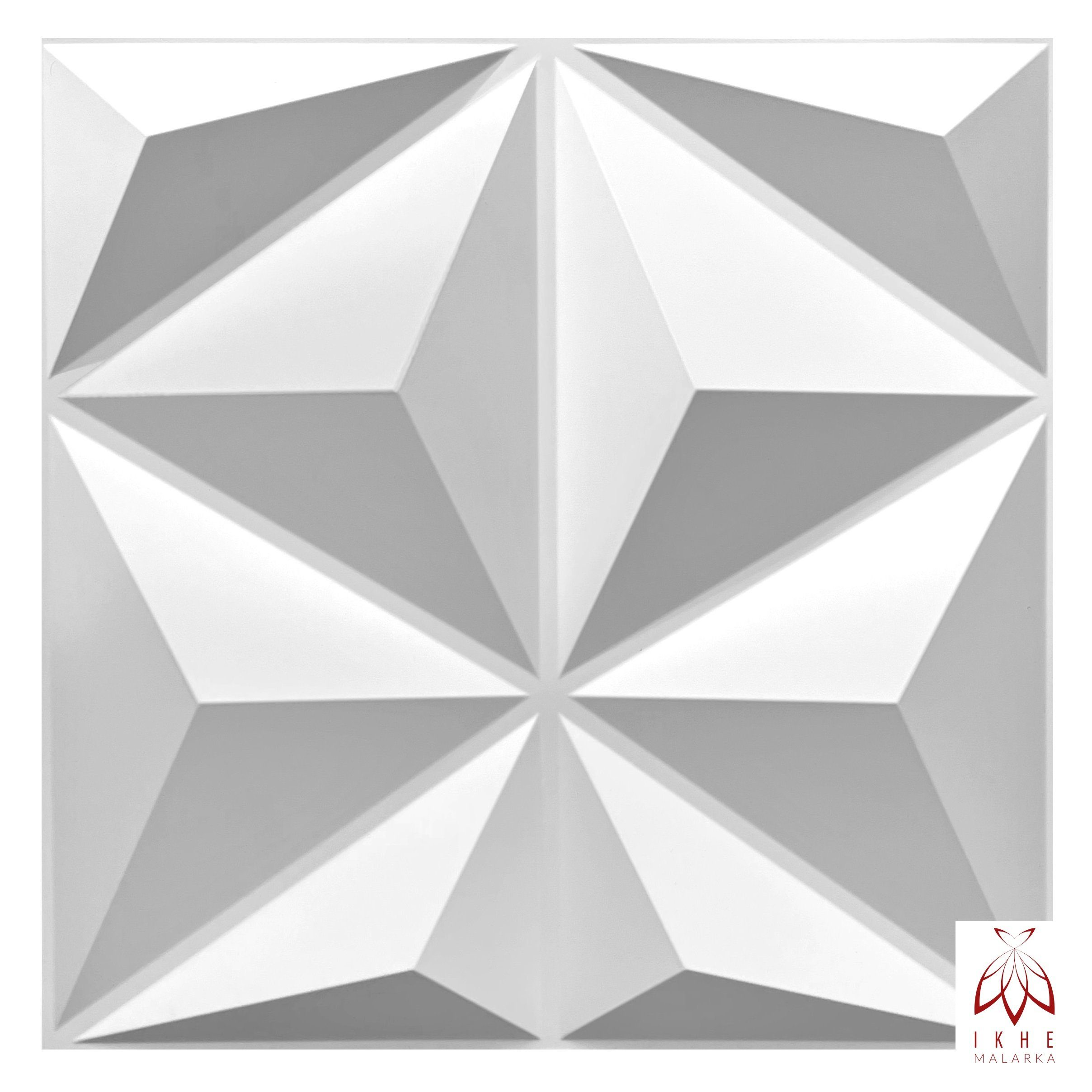 IKHEMalarka 3D Wandpaneel 3D Paneele PVC günstig online kaufen