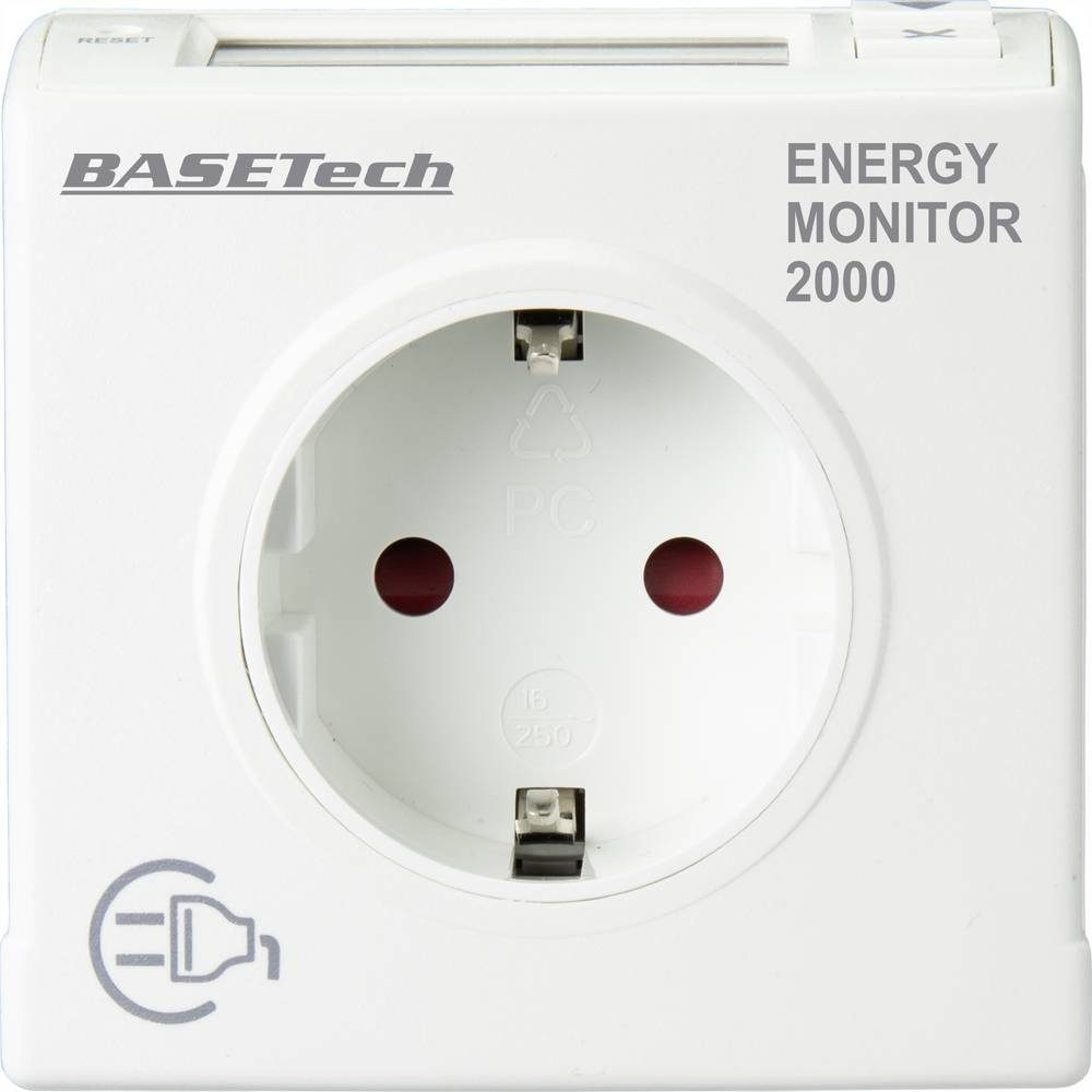 Energy Monitor 2000 Energieverbrauchs-Messgerät Basetech Energiekostenmessgerät