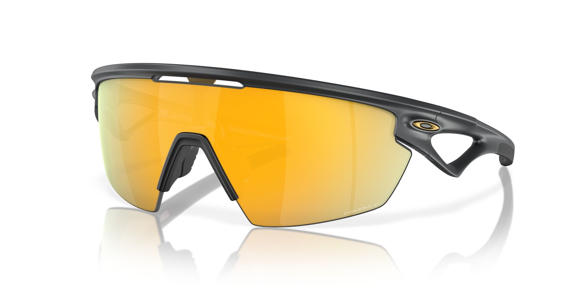Oakley Sonnenbrille Sphaera (Glasfarbe: Prizm 24k polarized) carbongrau matt - 1 Brille