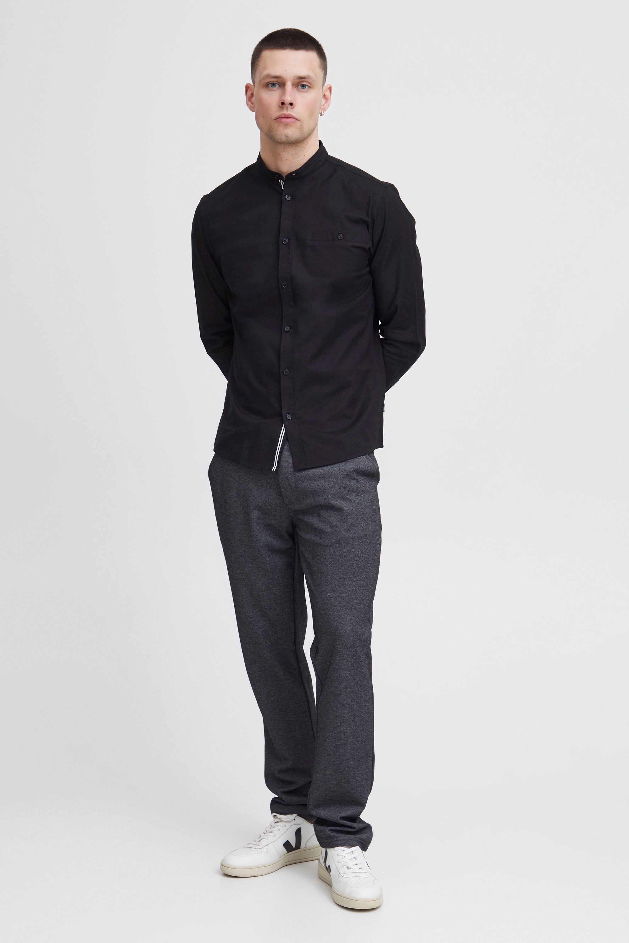 !Solid Langarmhemd SDAllion Hemd mit Knopfleiste günstig online kaufen