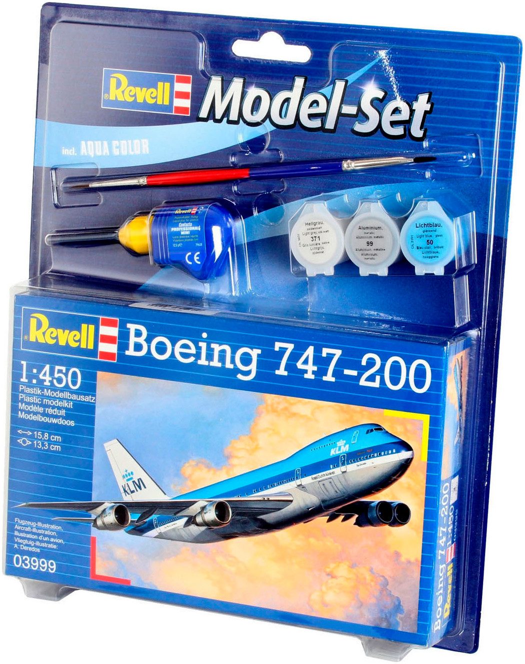 Revell® Modellbausatz Boeing 747-200, Made in Europe