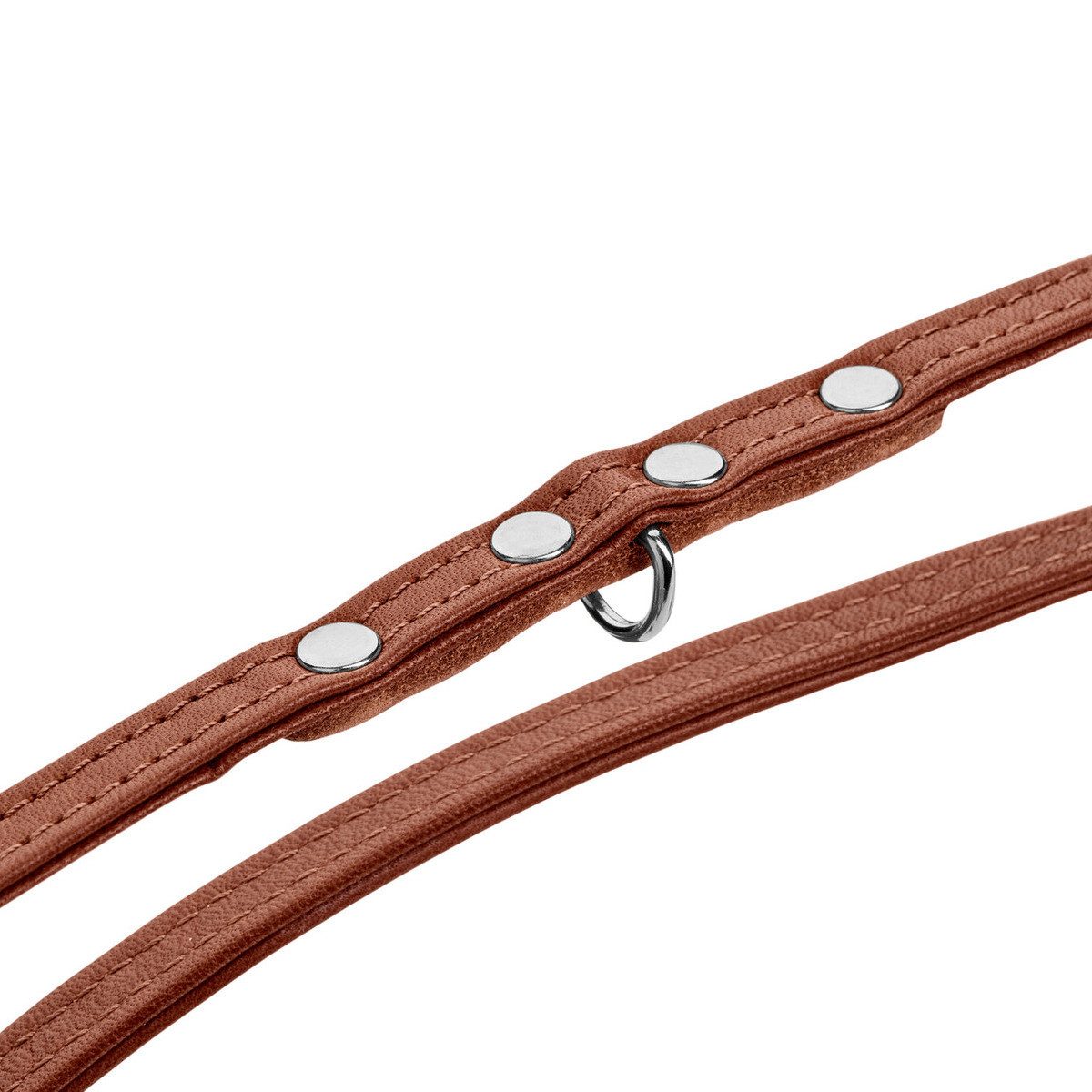 Hunter Tierbedarf Hundeleine Verstellbare Führleine Canadian Up cognac