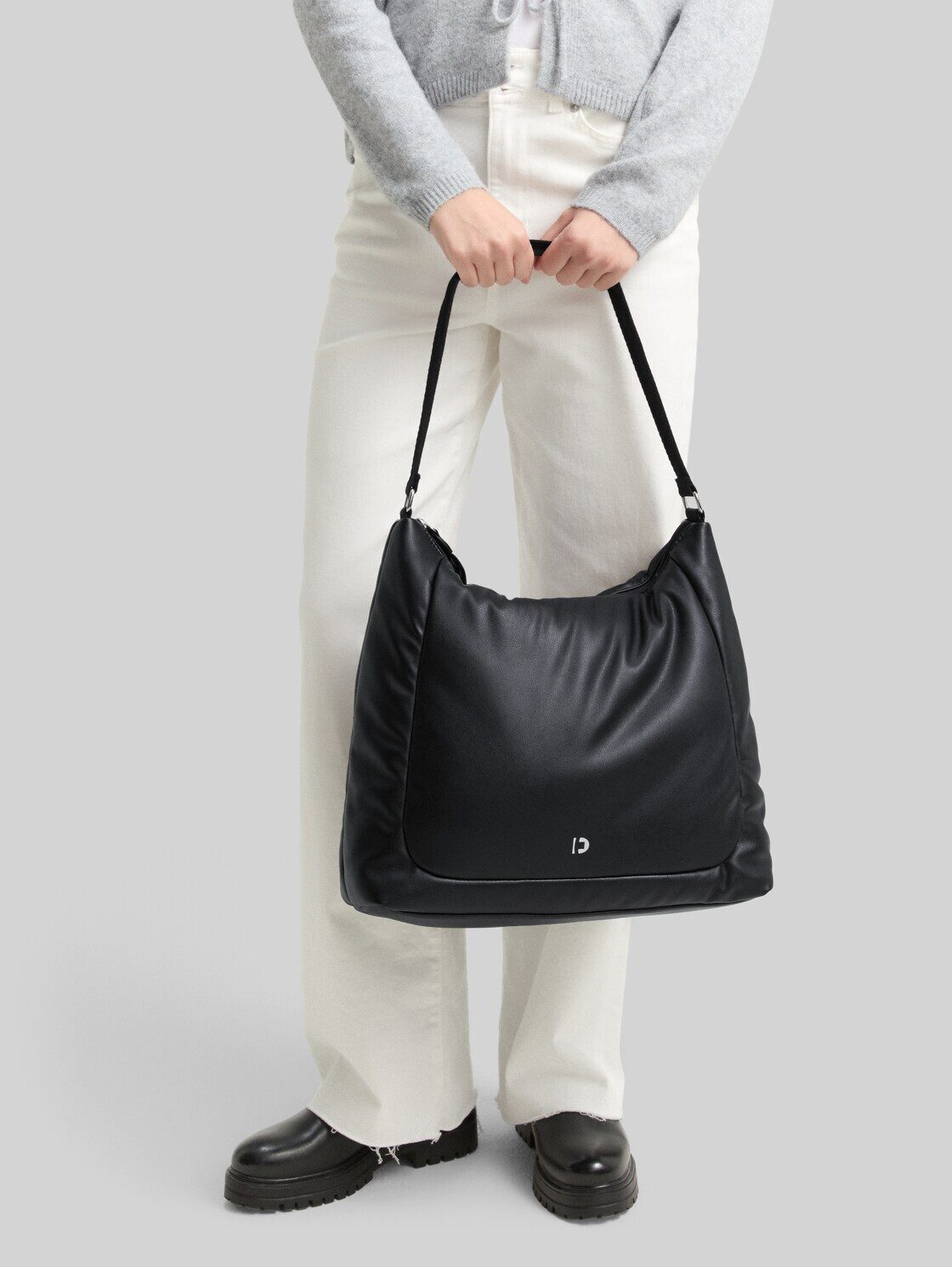 TOM TAILOR Denim Beuteltasche Bags, TTMAYE L Beuteltasche mit Wattierung
