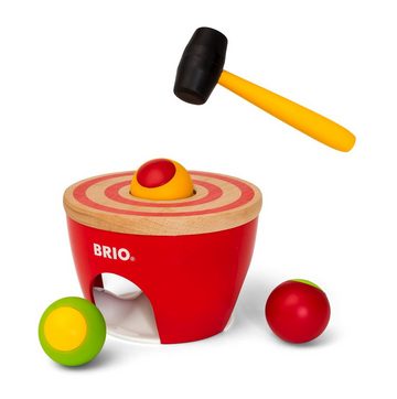 BRIO® Spielzeug-Musikinstrument Kleinkindwelt Holz Musikinstrument Kugel-Hammerspiel 5 Teile 30519