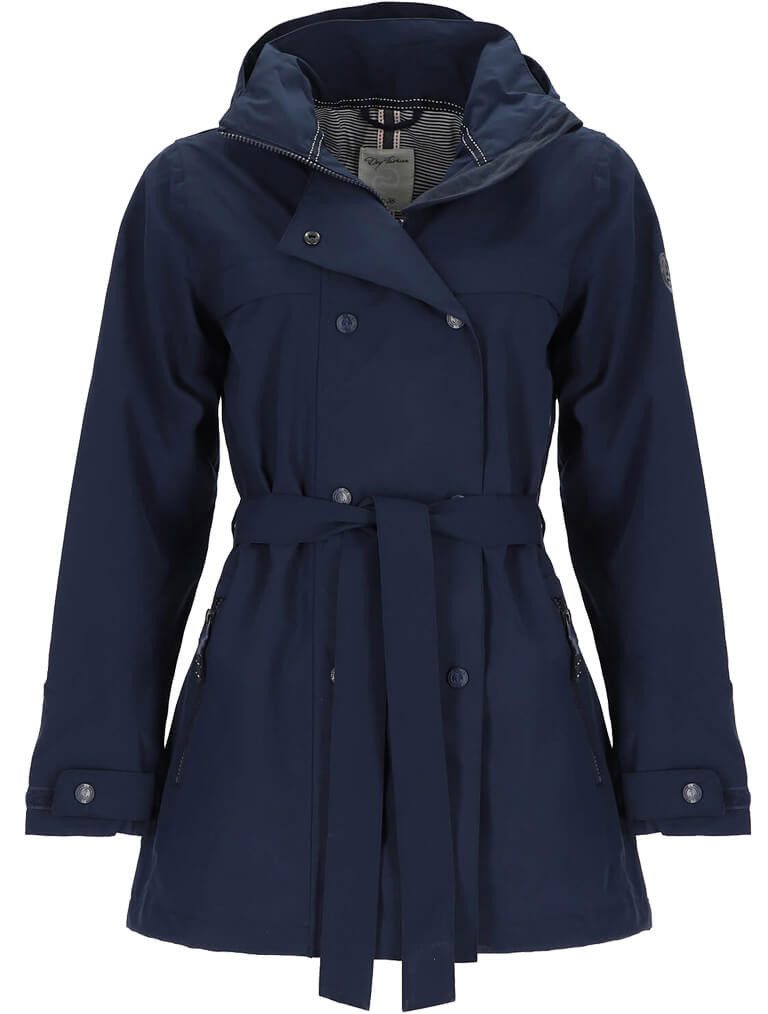 Dry Fashion Funktionsmantel Damen Trenchcoat Orth mit Innenfutter - Jacke w günstig online kaufen