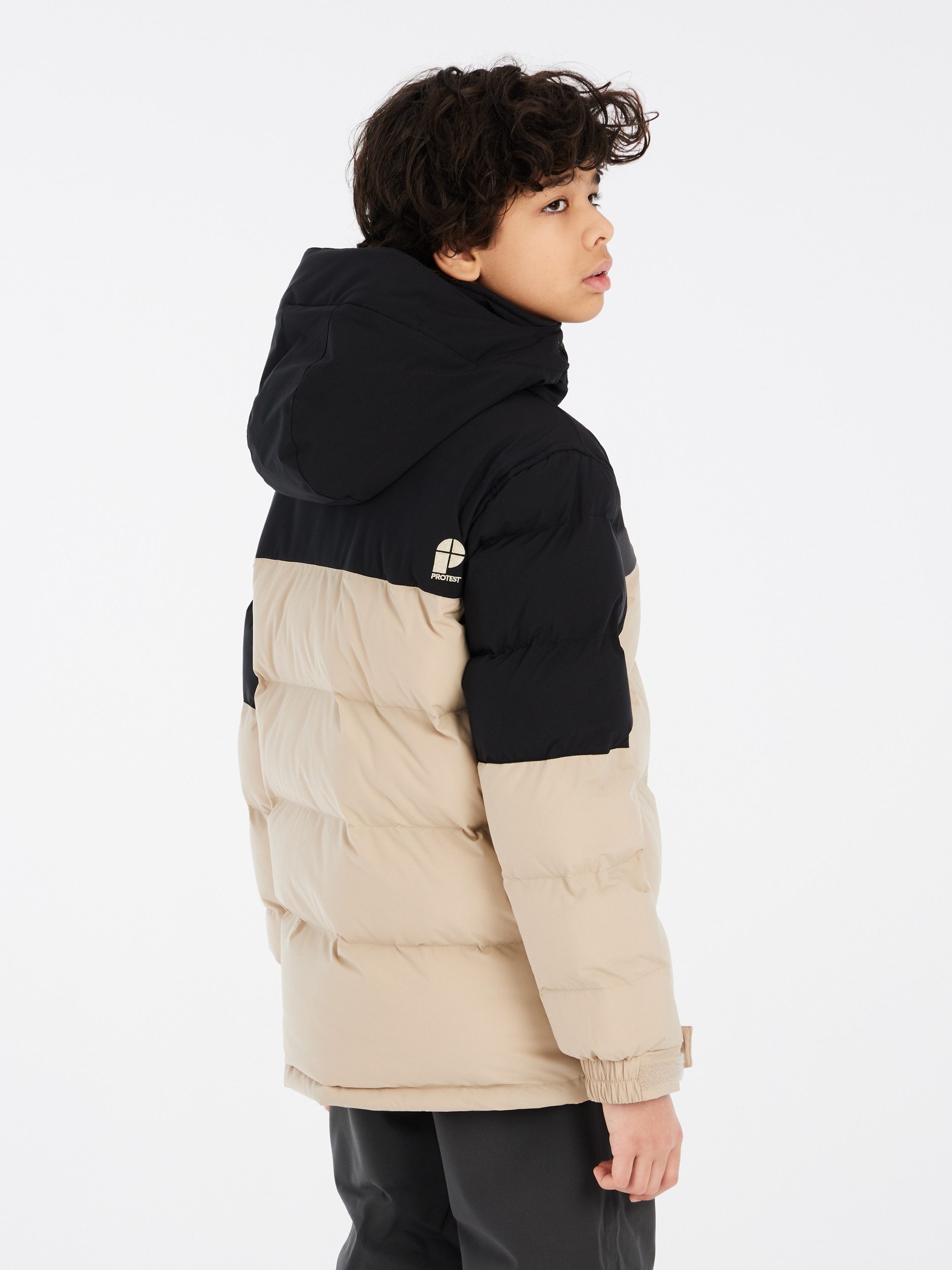 Protest Skijacke PRTMACK JR snowjacket BAMBOOBEIGE