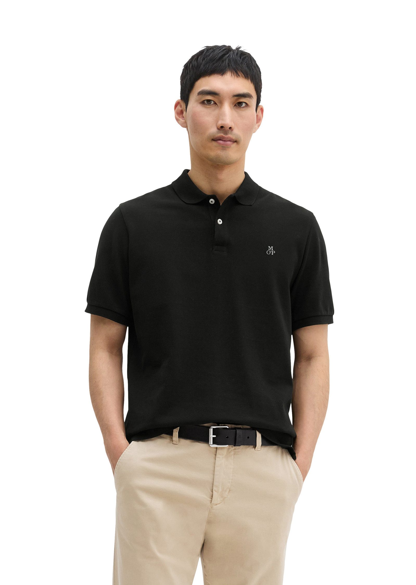 Marc O'Polo Poloshirt aus reiner Bio-Baumwolle