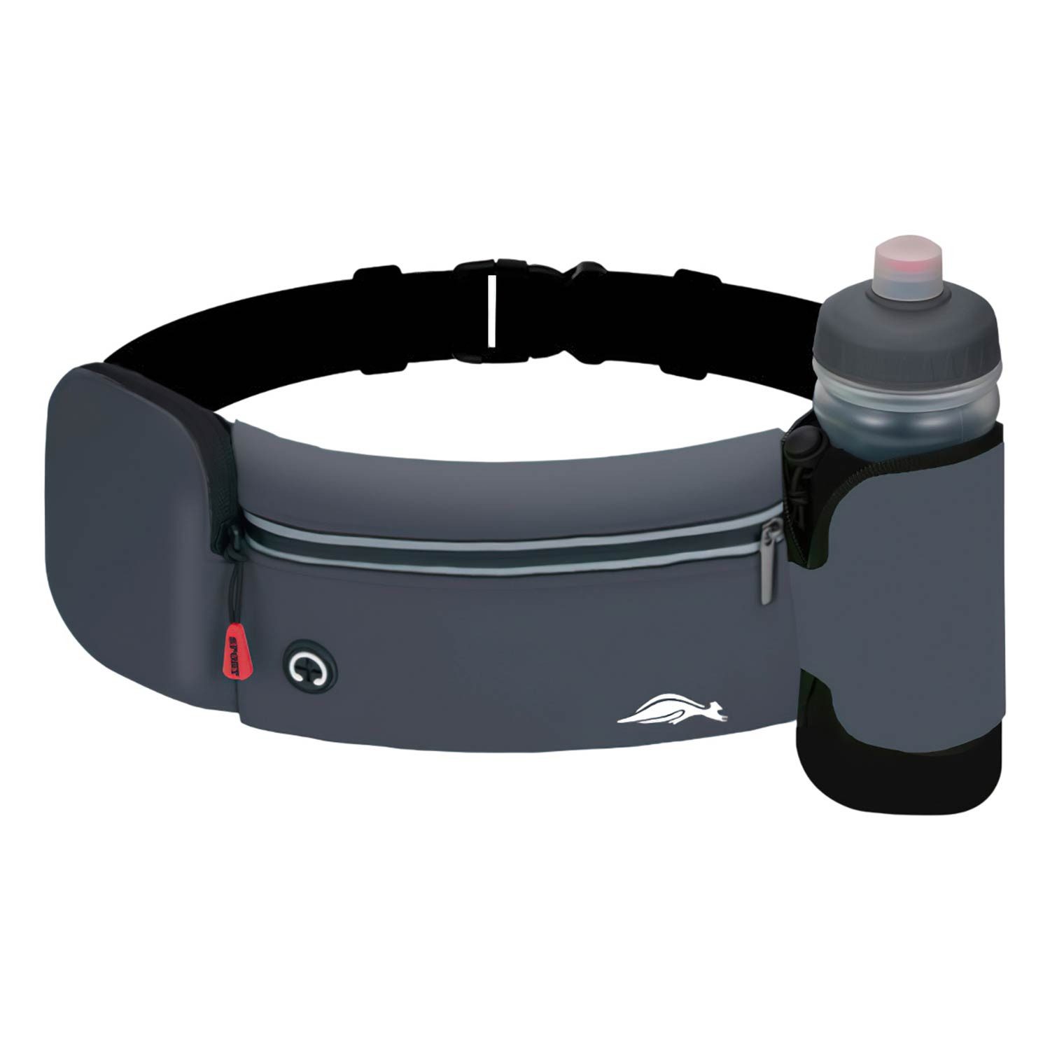 Refttenw Bauchtasche Wasserdichte Gürteltasche,Sportliche Hüfttasche,Mit Flaschenhalter