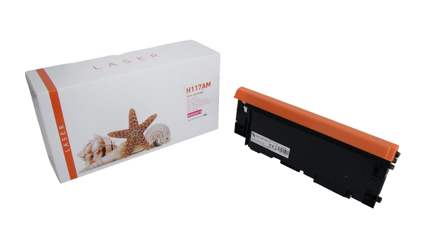 Supplies Germany Tonerkartusche 700 Seiten, (1-St), Toner-Kit magenta magenta 700 Seiten