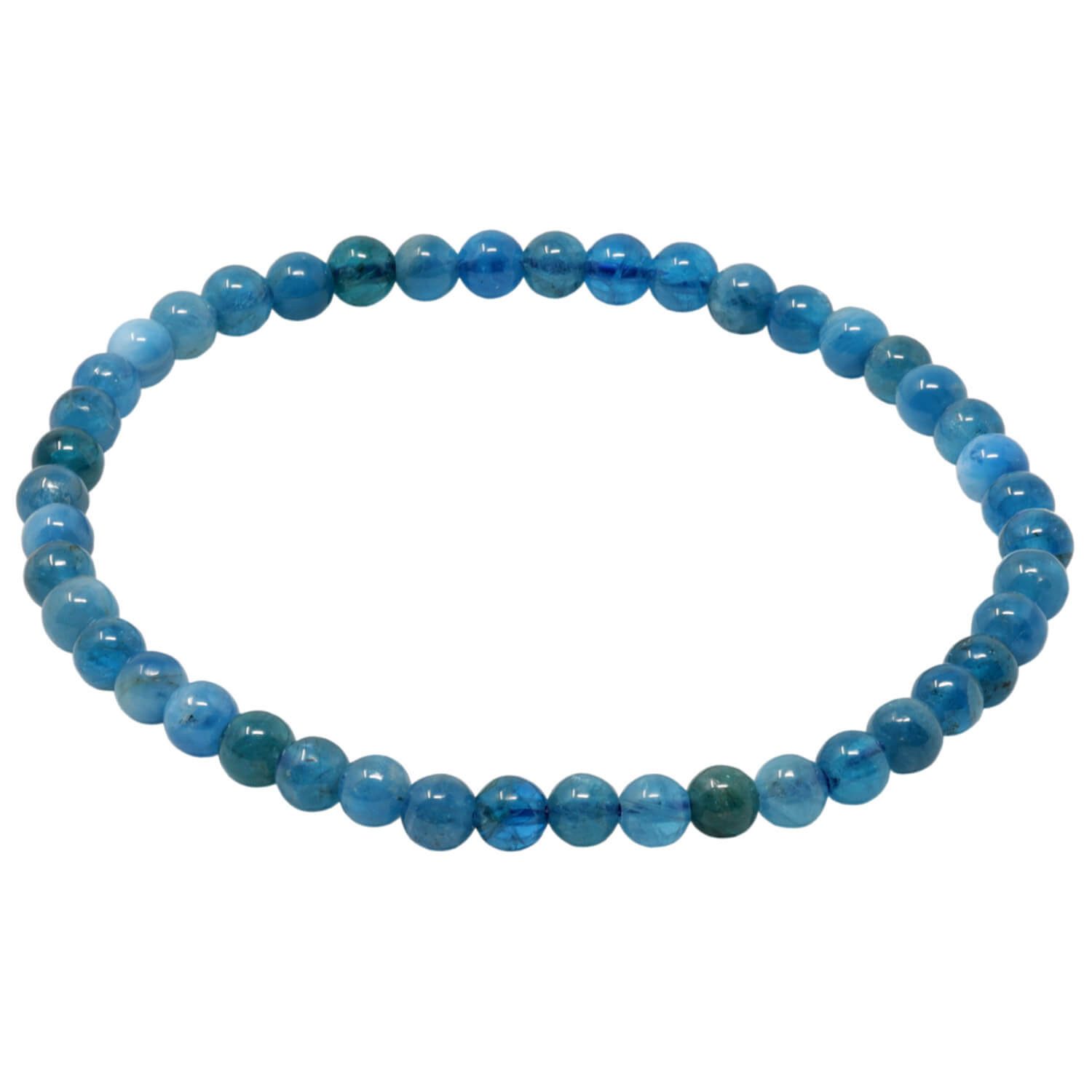 Armband Armband aus Apatit Ø 4mm endlos dehnbar