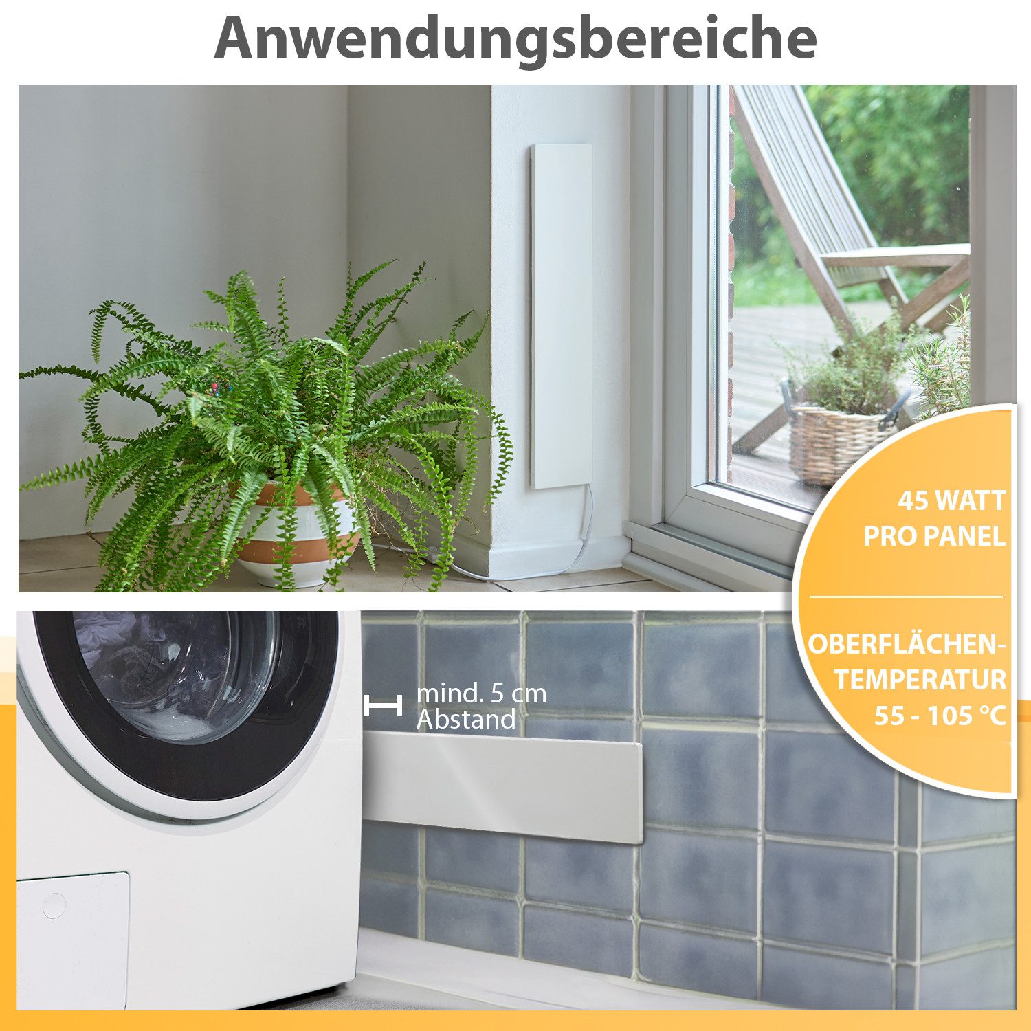 Northpoint Infrarotheizung Northpoint Infrarot Schimmelentferner 2er-Set Wa günstig online kaufen