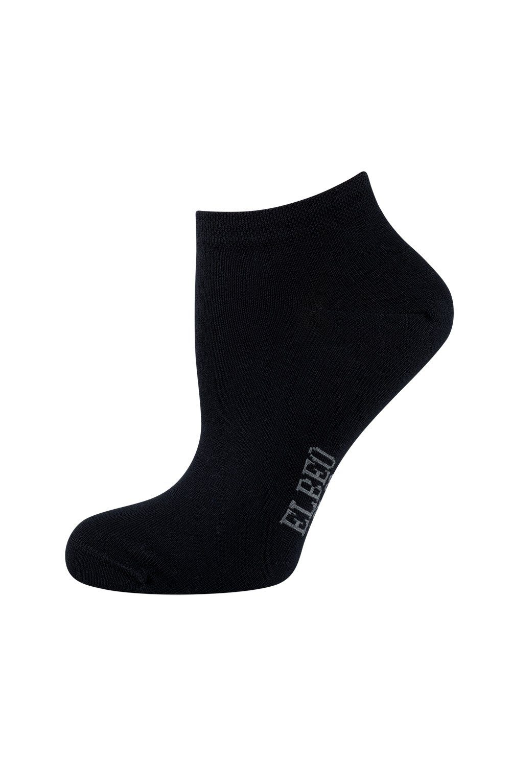 Elbeo Sneakersocken Das perfekte Trio Sneakers, 3er-Pack 906607 (3er-Pack) schwarz