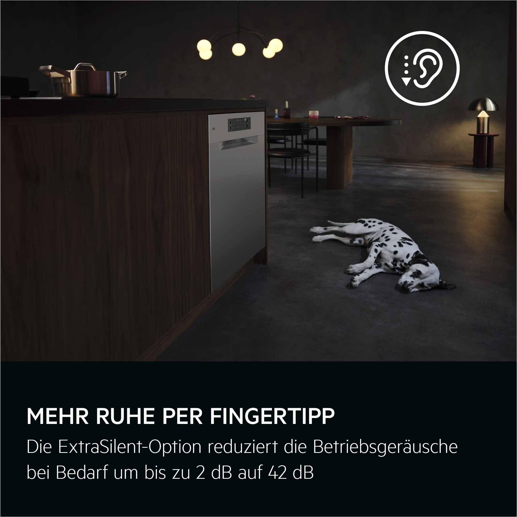 AEG Unterbaugeschirrspüler 7000 GU7200A1SCM, Smarte Spülmaschine mit App-Steuerung und flexiblen Körben – Bild 5 von 5