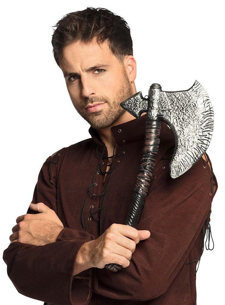 Boland Kostüm Wurfaxt, Accessoire für Deine Verkleidung als Wikinger, Barba günstig online kaufen
