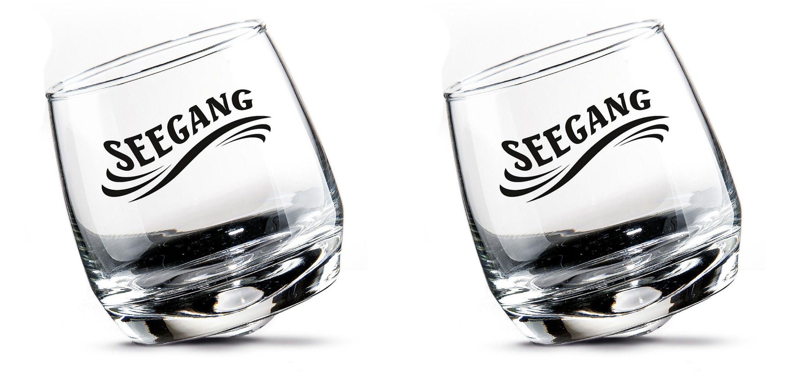 GILDE Glas, Glas, 2er Set WhiskyGlaeser in toller Geschenkbox Design Kreiselglas