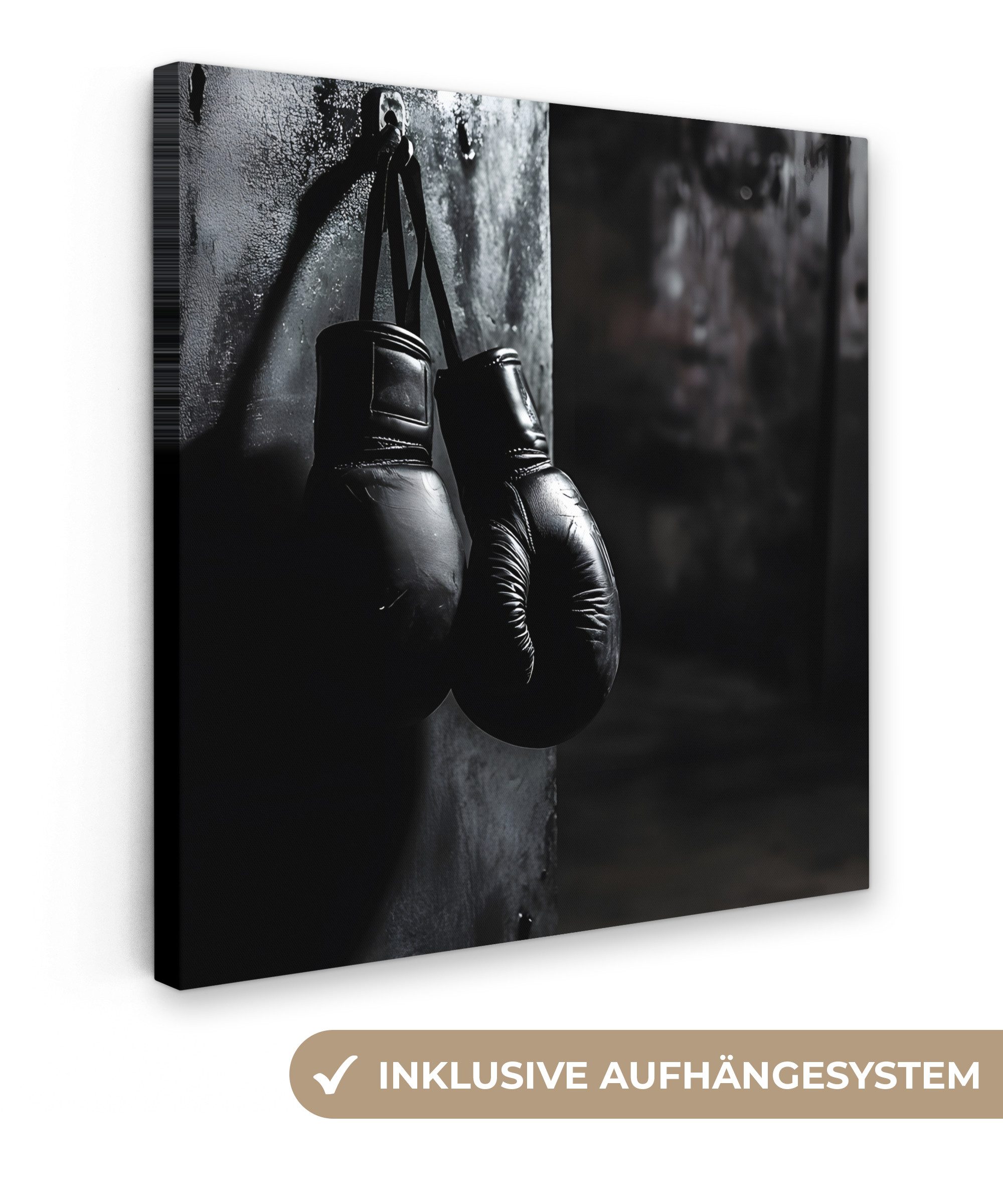 OneMillionCanvasses® Leinwandbild Boxhandschuhe - Wand - günstig online kaufen