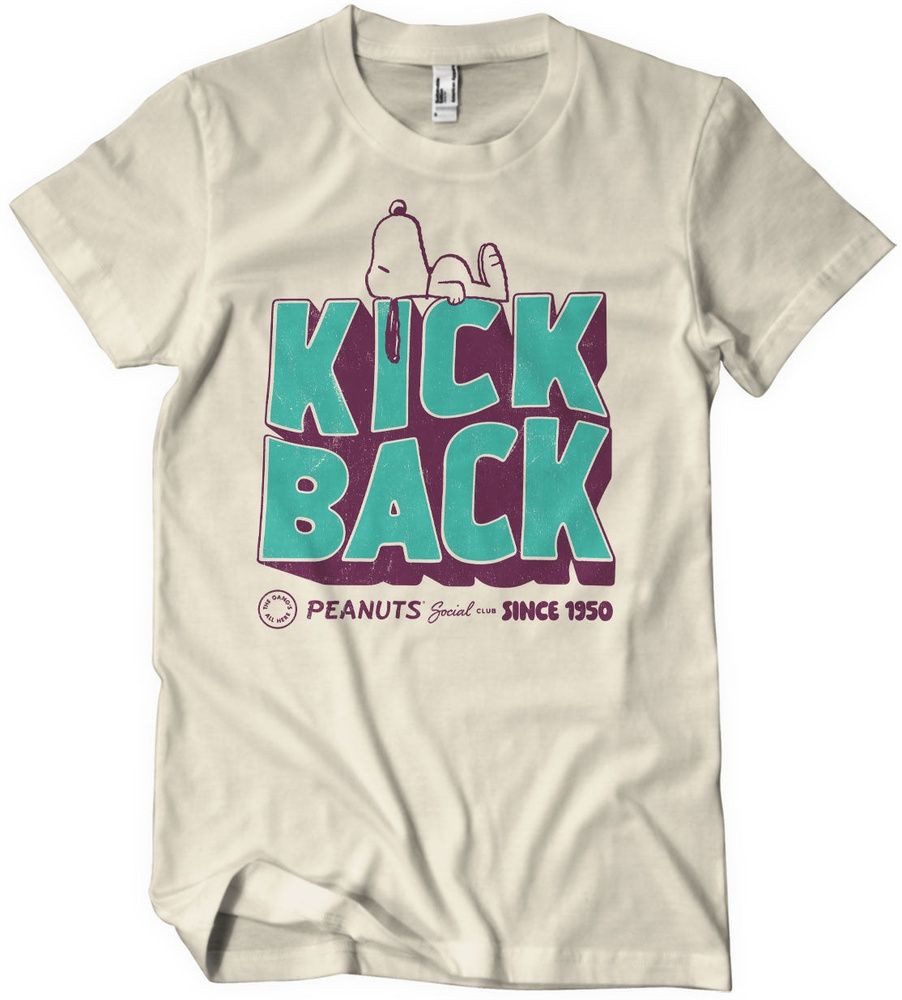PEANUTS Worldwide LLC T-Shirt Kick Back Social Club T-Shirt