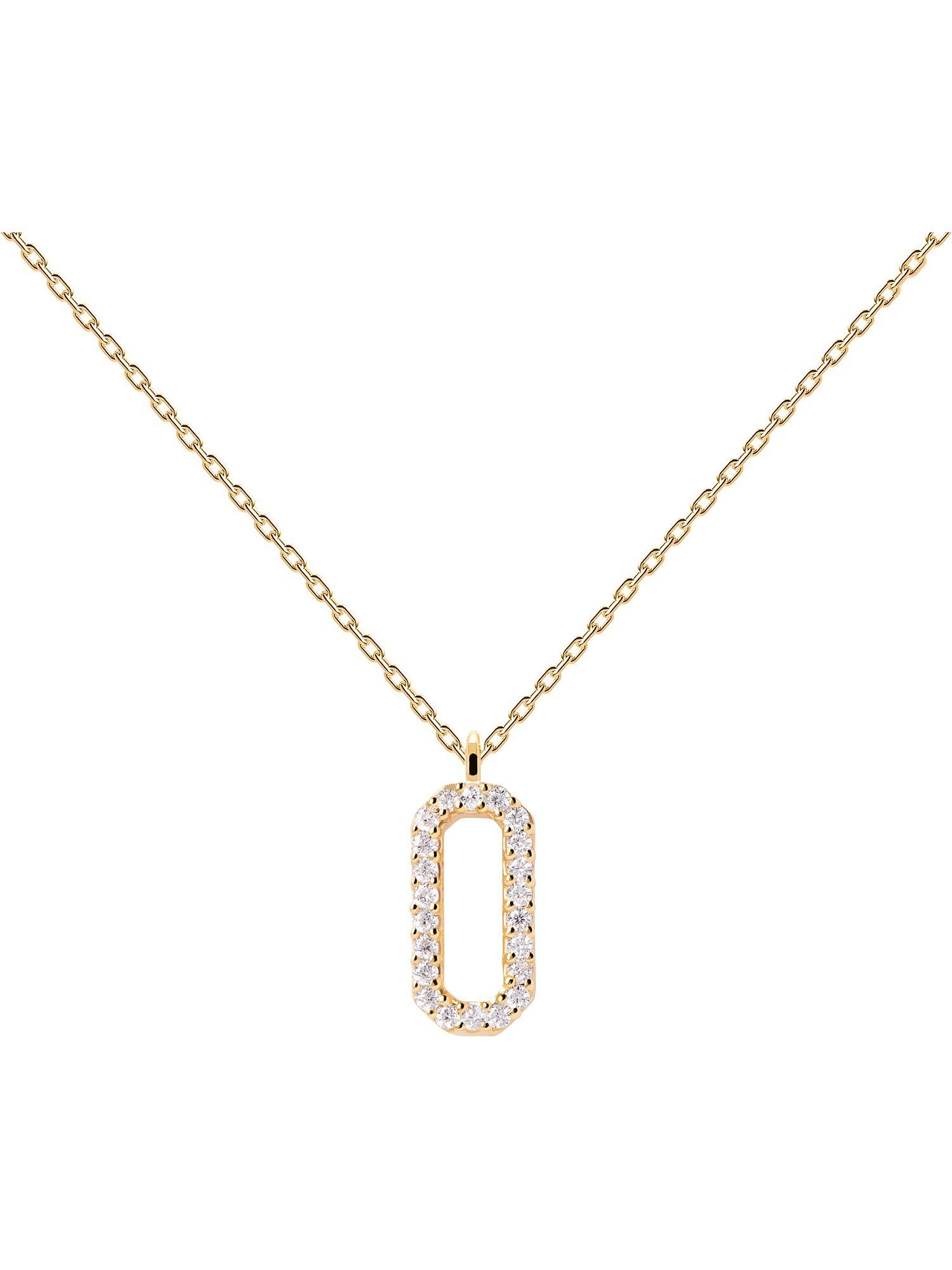 Paola Silberkette Silber P PdPaola D gold Damen-Kette 925er