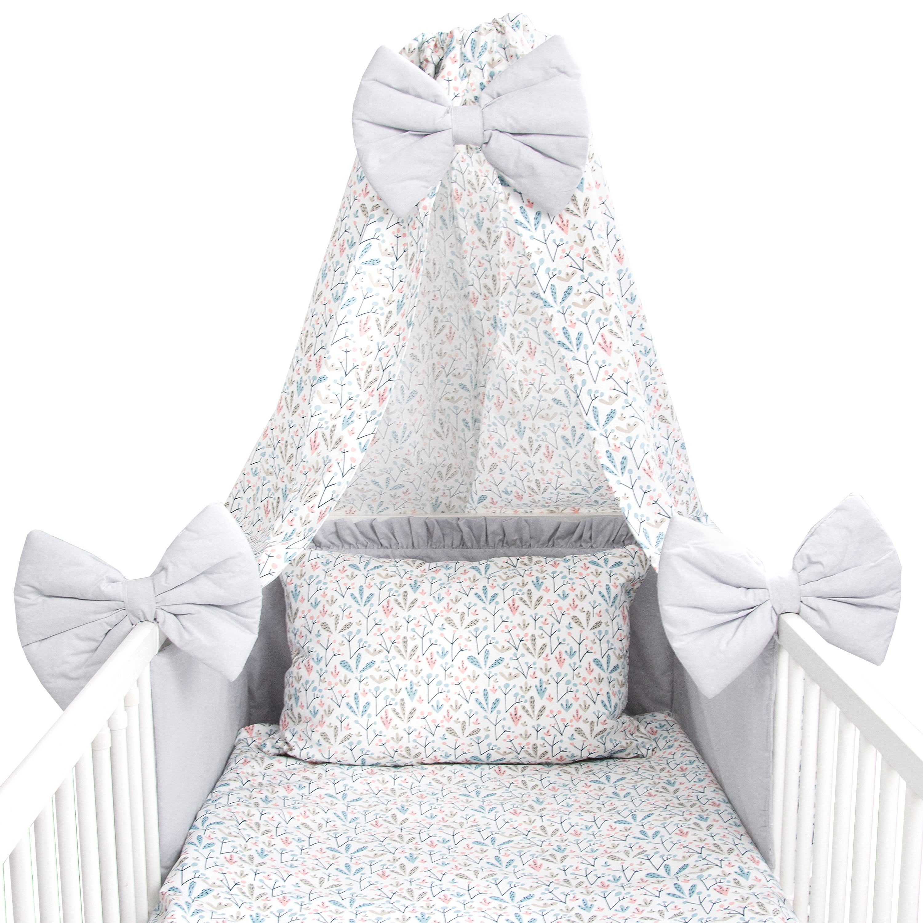 Amilian Babybettwäsche Komplett Set 7 teilig günstig online kaufen