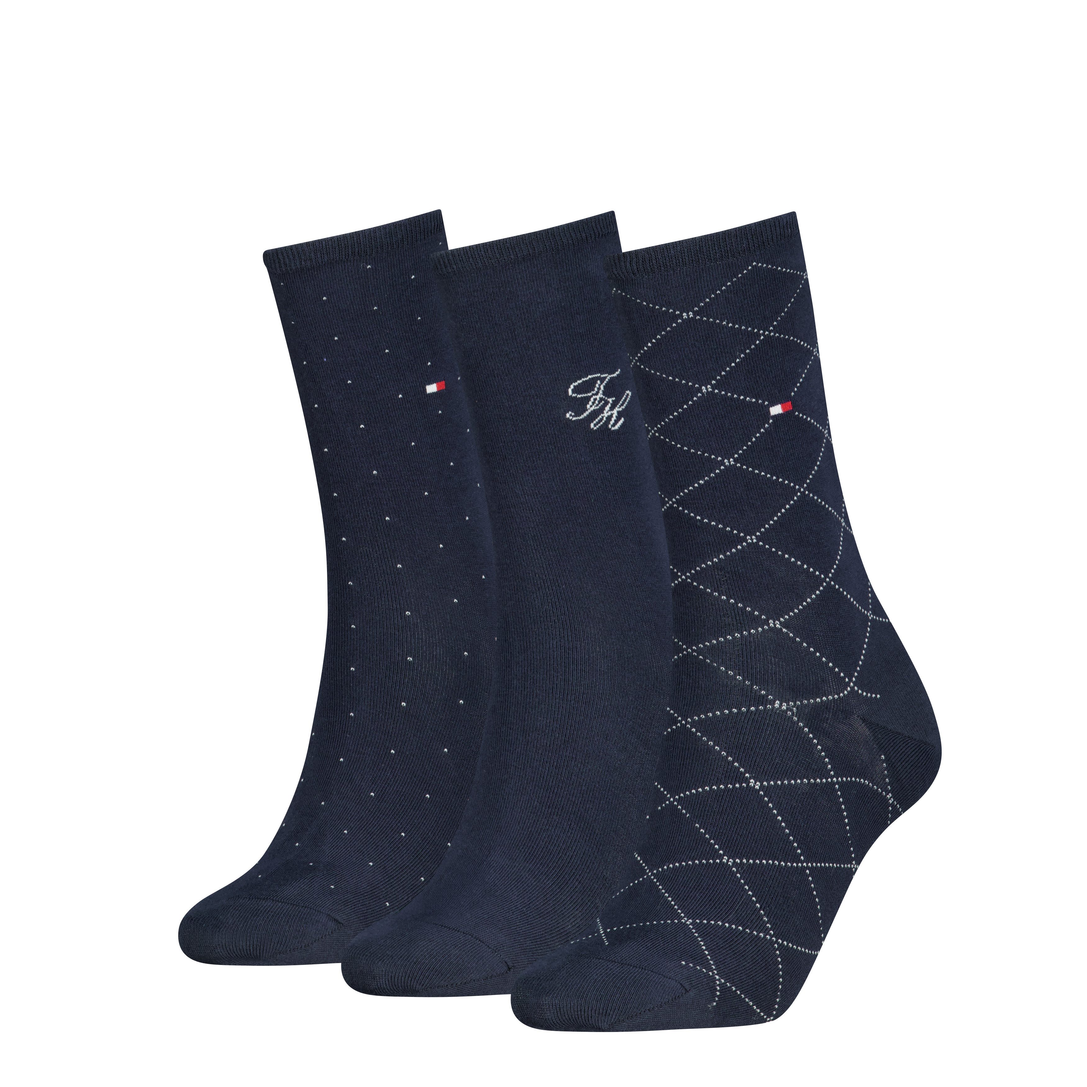 Tommy Hilfiger Socken (3 Paar) mit Geschenkbox