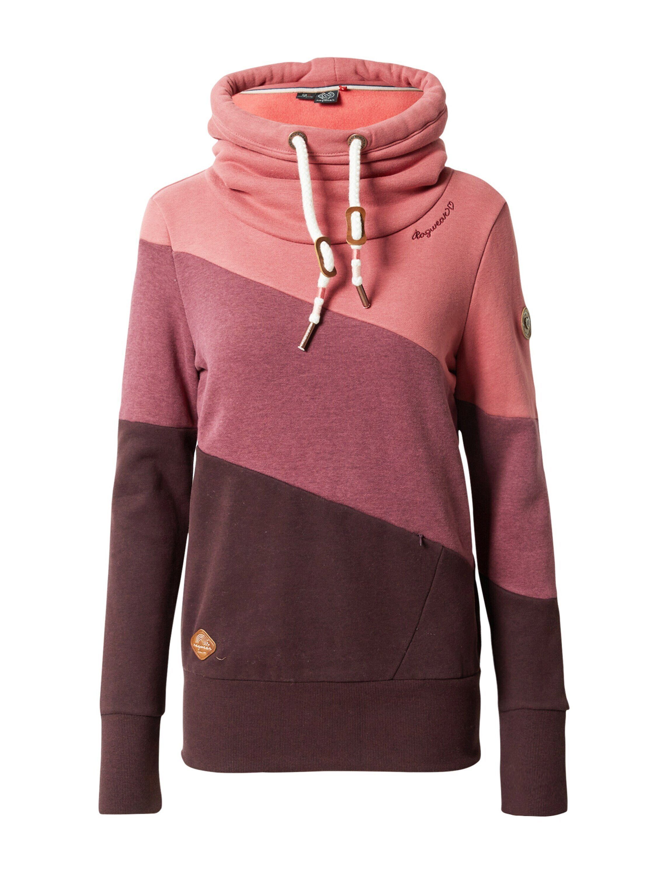 RUMIKA Ragwear Sweatshirt Details 2221_4041 (1-tlg) Rose Plain/ohne