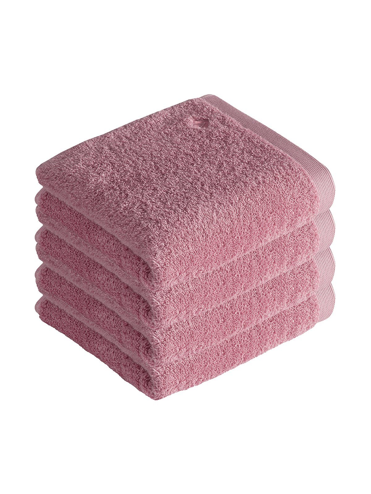 Vossen Handtücher 4er Pack Handtuch 50 x 100 cm High Line, Frottier (Spar-S günstig online kaufen