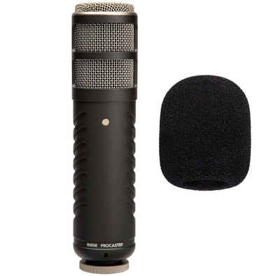 RØDE Mikrofon Rode Procaster mit WS02 Windschutz