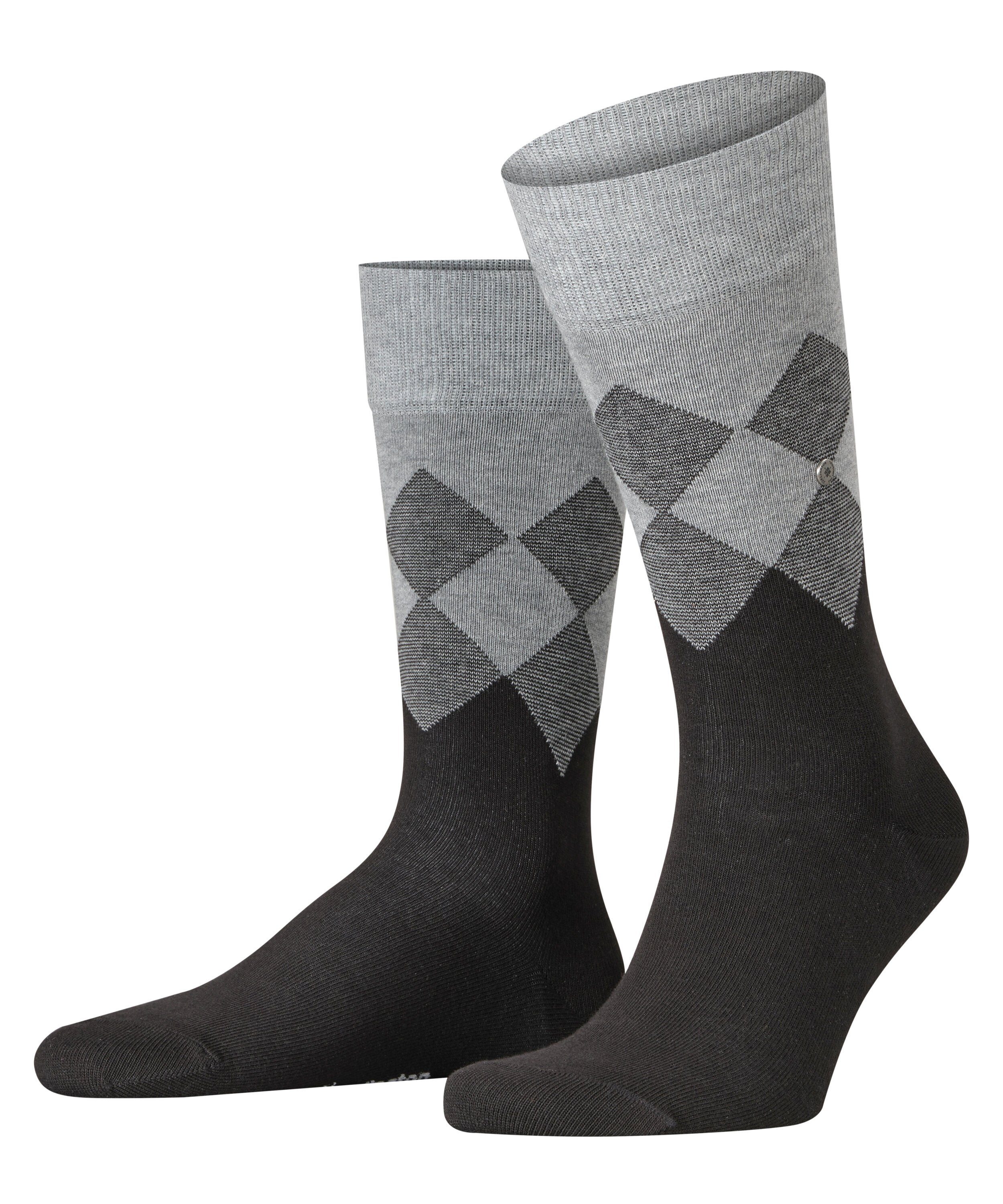 Hampstead (1-Paar) black Socken (3000) Burlington