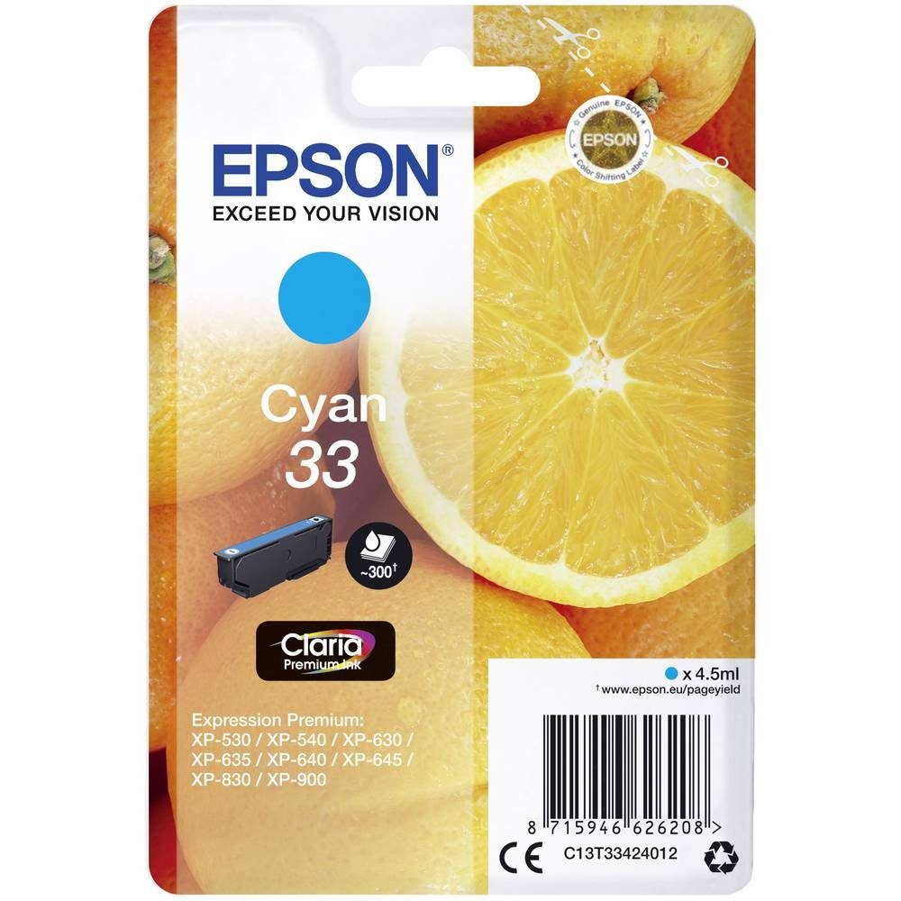 Epson Tintenpatrone C13T33424012 Tintenpatrone