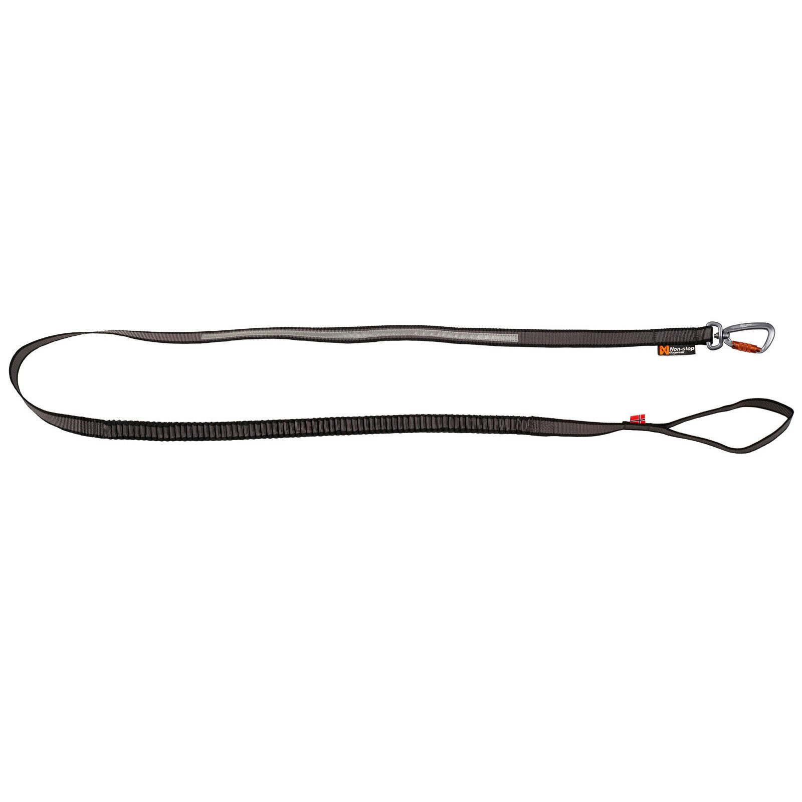 Non-stop dogwear Hundeleine Bungee Touring Leash 2m/23mm, die perfekte Wahl für Spaziergänge und alltägliche Aktivitäten