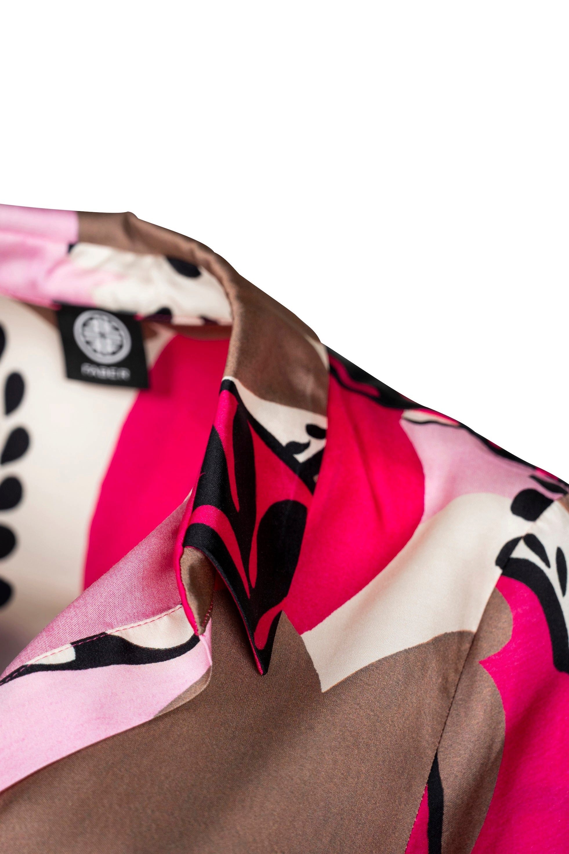 Faber Tunika Tunika mit Color-Wave-Print