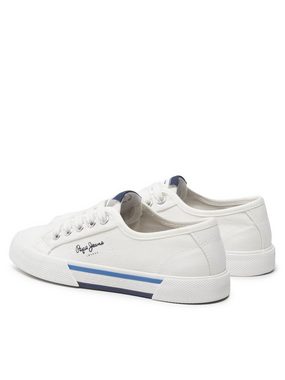 Pepe Jeans Sneakers aus Stoff Brady Boy Basic PBS30527 White 800 Sneaker