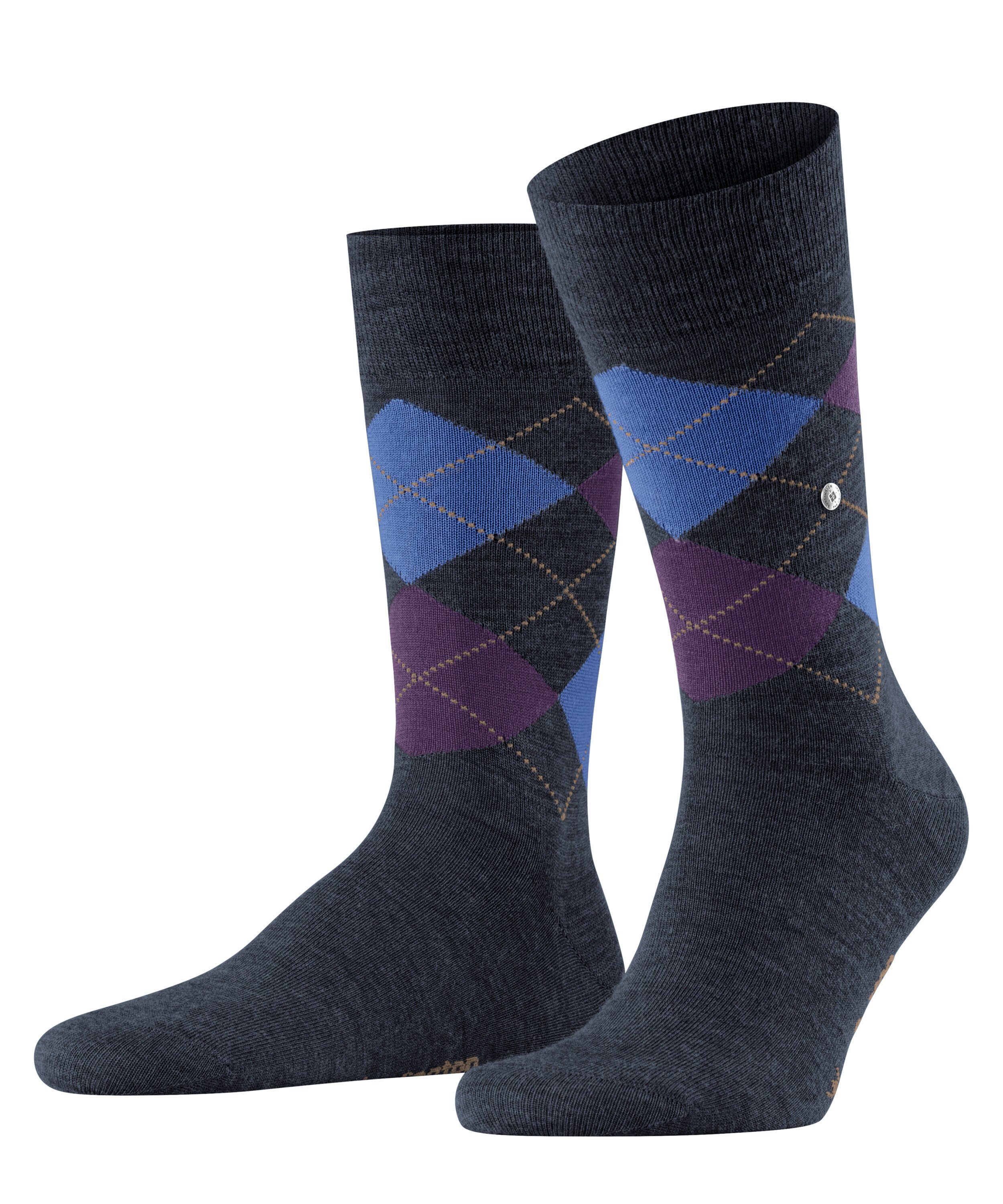 Melange Edinburgh (1-Paar) Burlington royal Socken (6277)