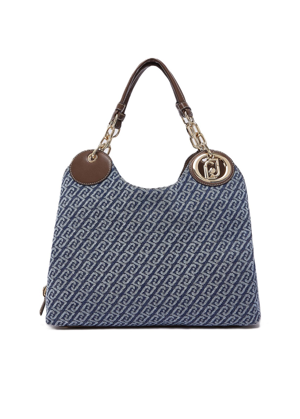 Liu Jo Satchel Elegante Satchel Handtasche mit Monogramm Jacquard - Handtasche