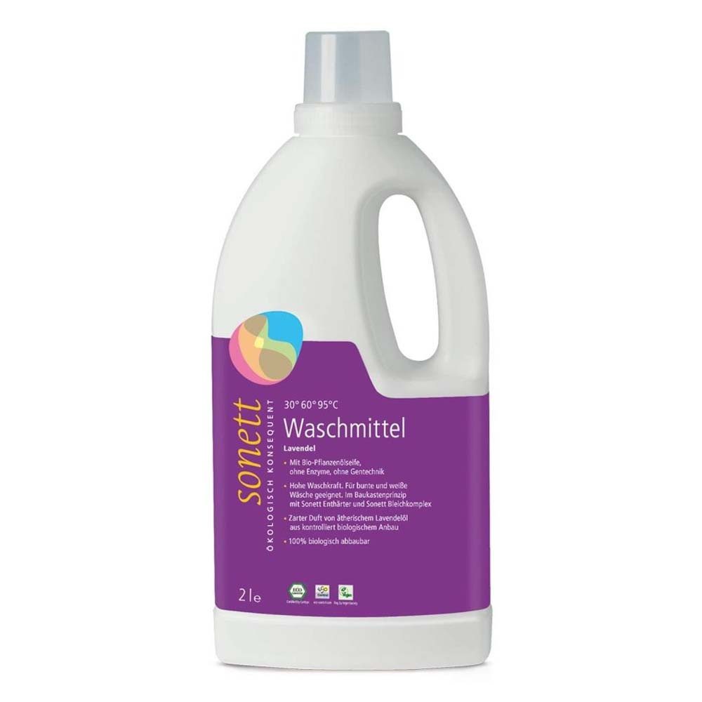 Sonett Flüssigwaschmittel - Lavendel 2L Vollwaschmittel