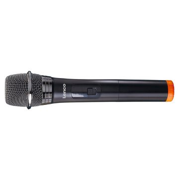 Lenco Mikrofon MCW-020BK - Set mit 2 kabellosen Mikrofonen