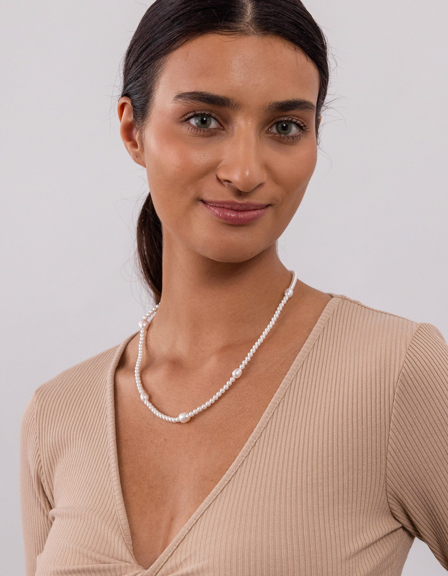 Purelei Perlenkette Glace (Perlenkette, 1-tlg)