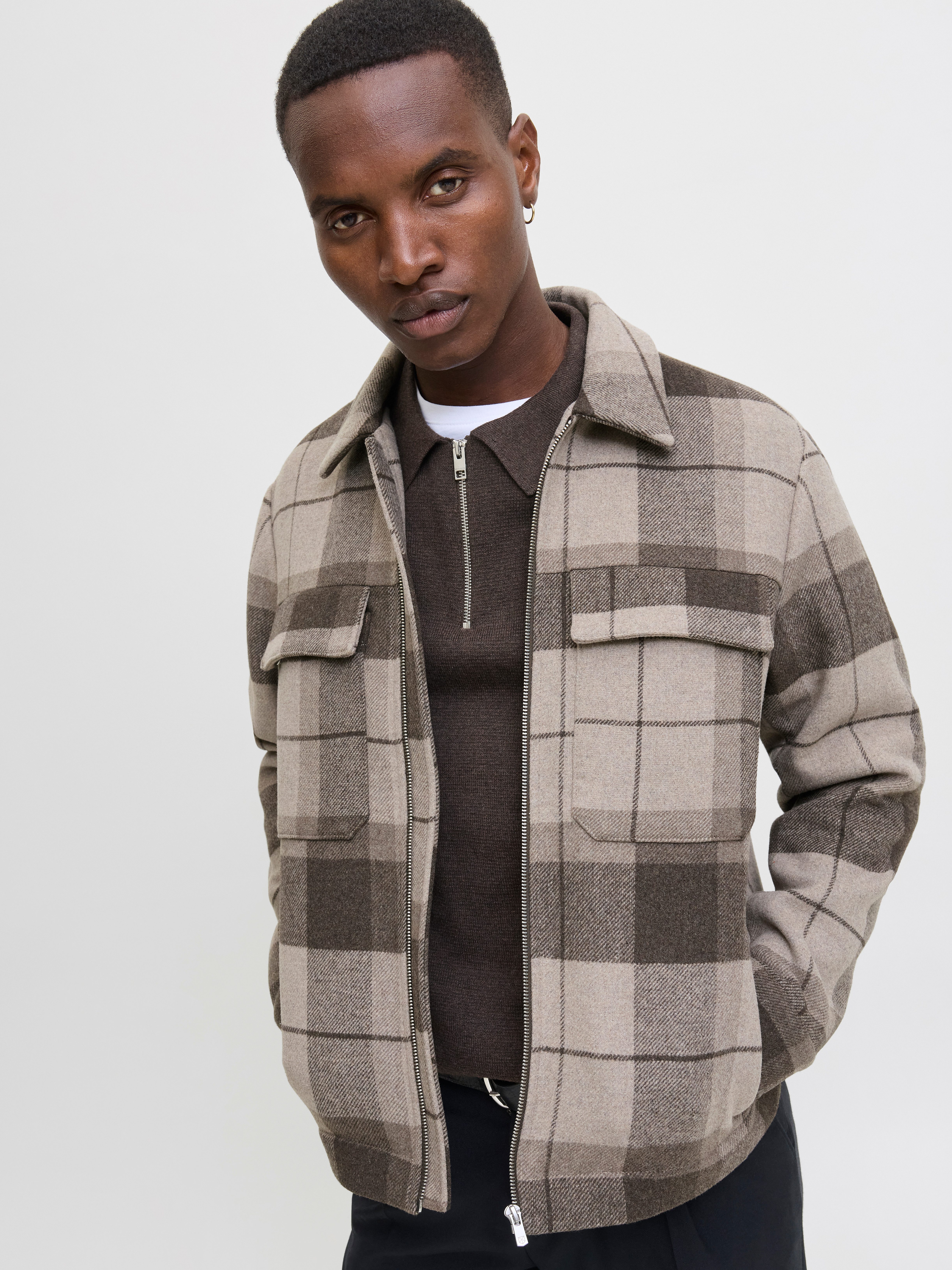 Jack & Jones Wolljacke JPRCCRUSSEL WOOL BLEND JACKET SN günstig online kaufen