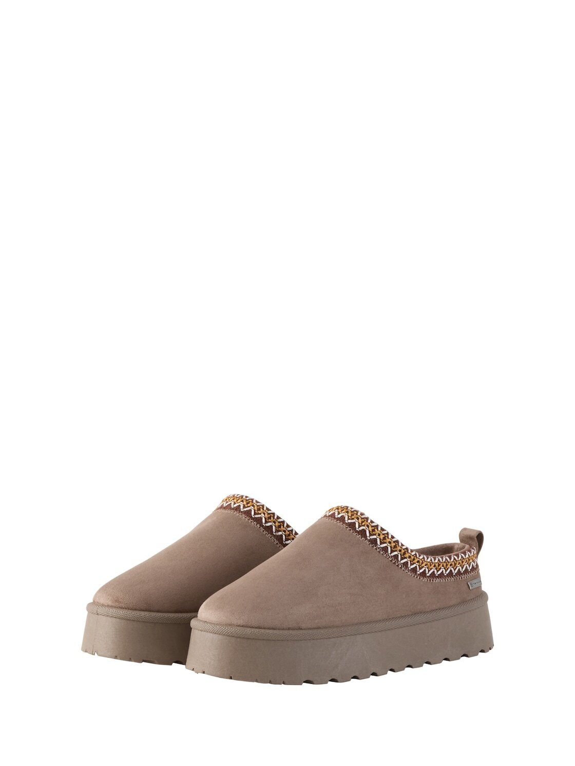 TOM TAILOR Shoes Licence Winterboots Gefütterte Slipper mit Plateau-Sohle