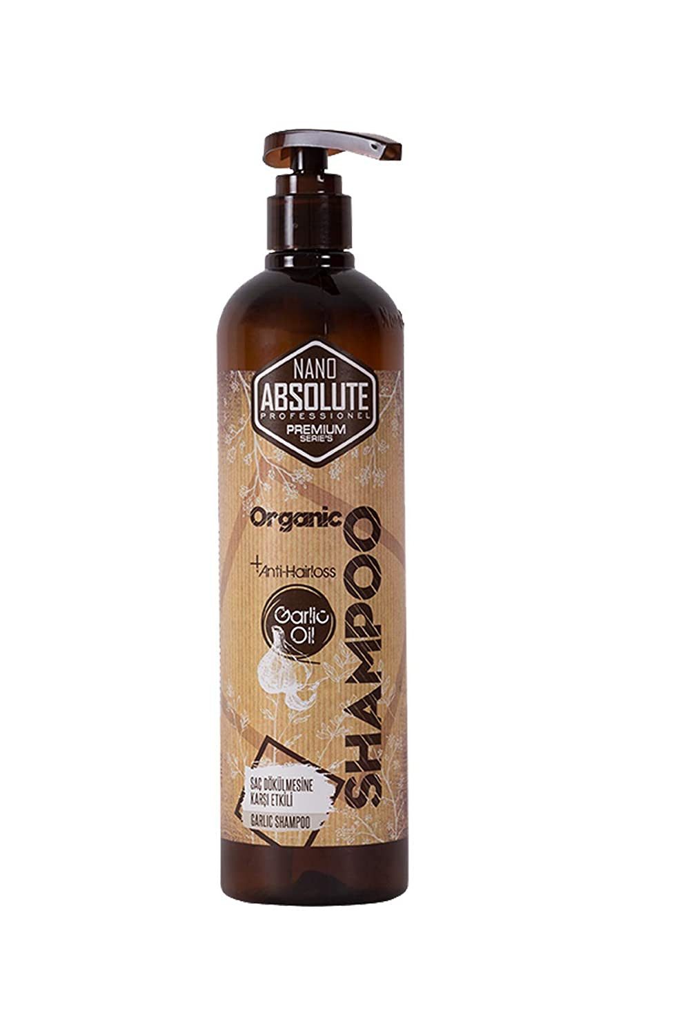 Nano Absolute Haarshampoo Garlic Anti Hairloss Shampoo Knoblauchshampoo 750ml, 1-tlg.