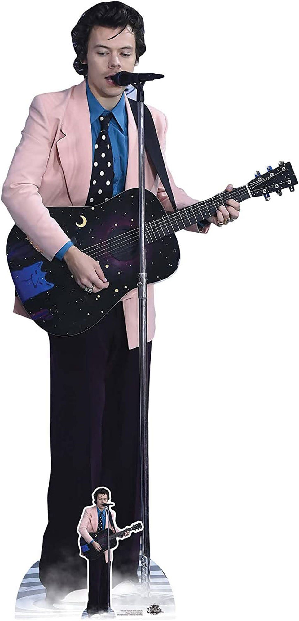 empireposter Dekofigur Harry Styles - Pink Jacket - Pappaufsteller - 89x186 cm