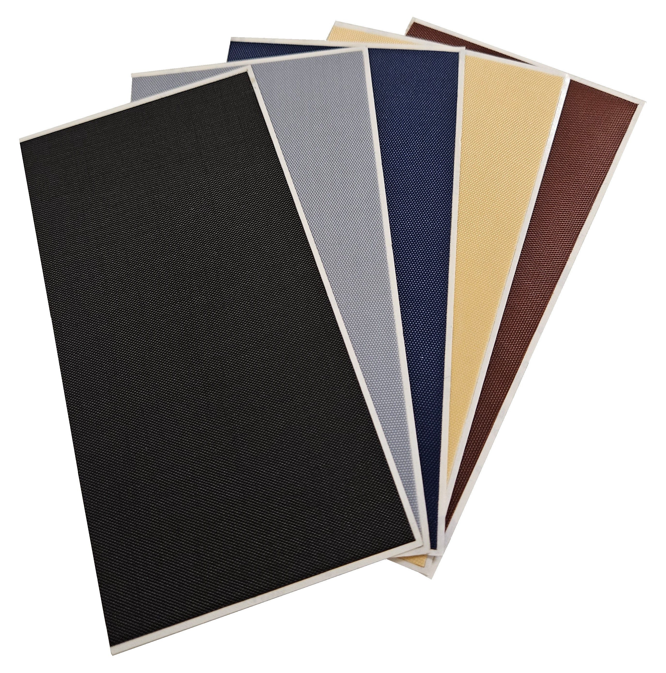 everest 1953 Reparatur-Set x-repair 5 Flicken Aufkleber waschbar schwarz grau blau beige braun, 5-St., selbstklebend